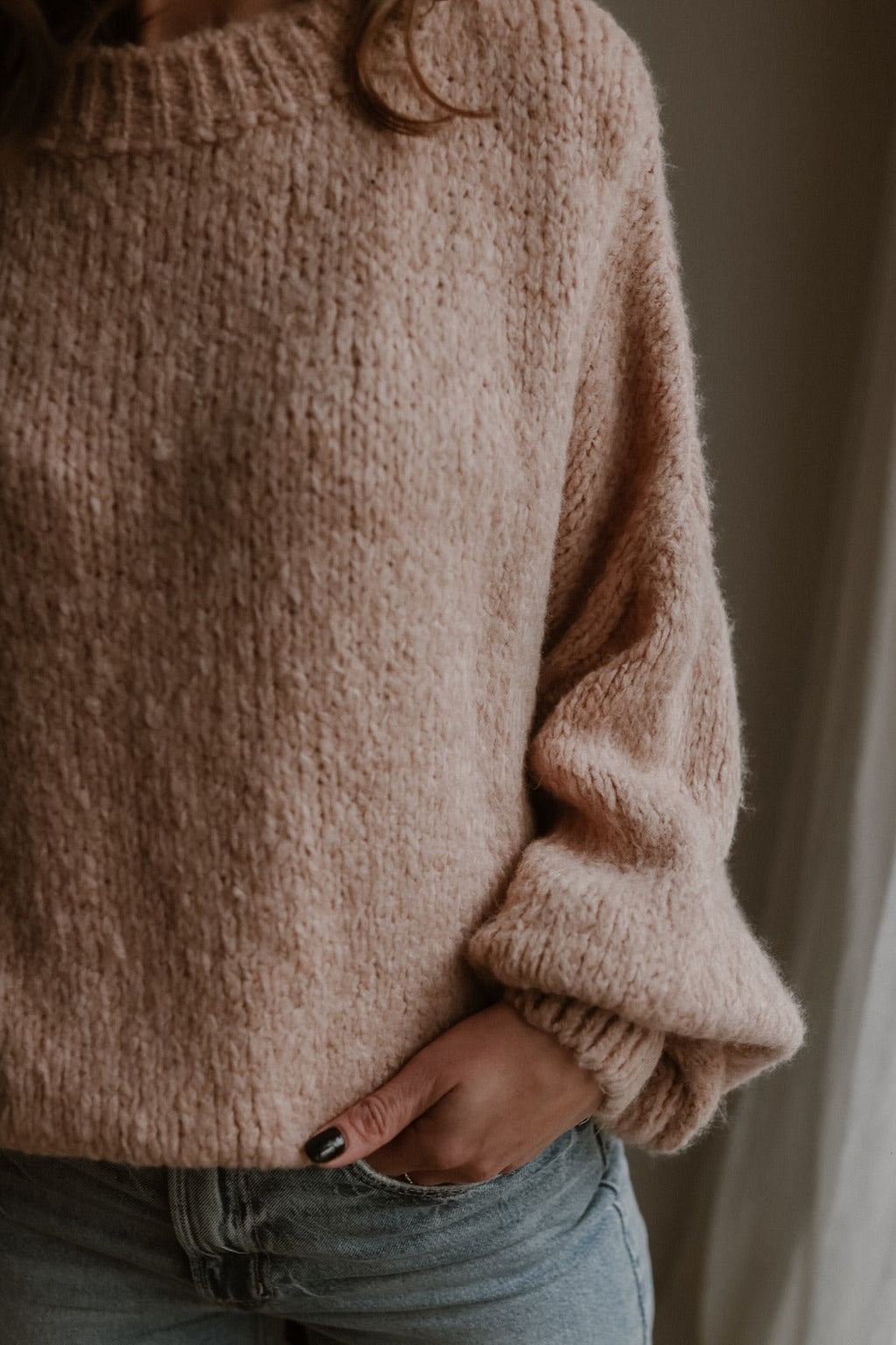 Sweater Pip soft pink