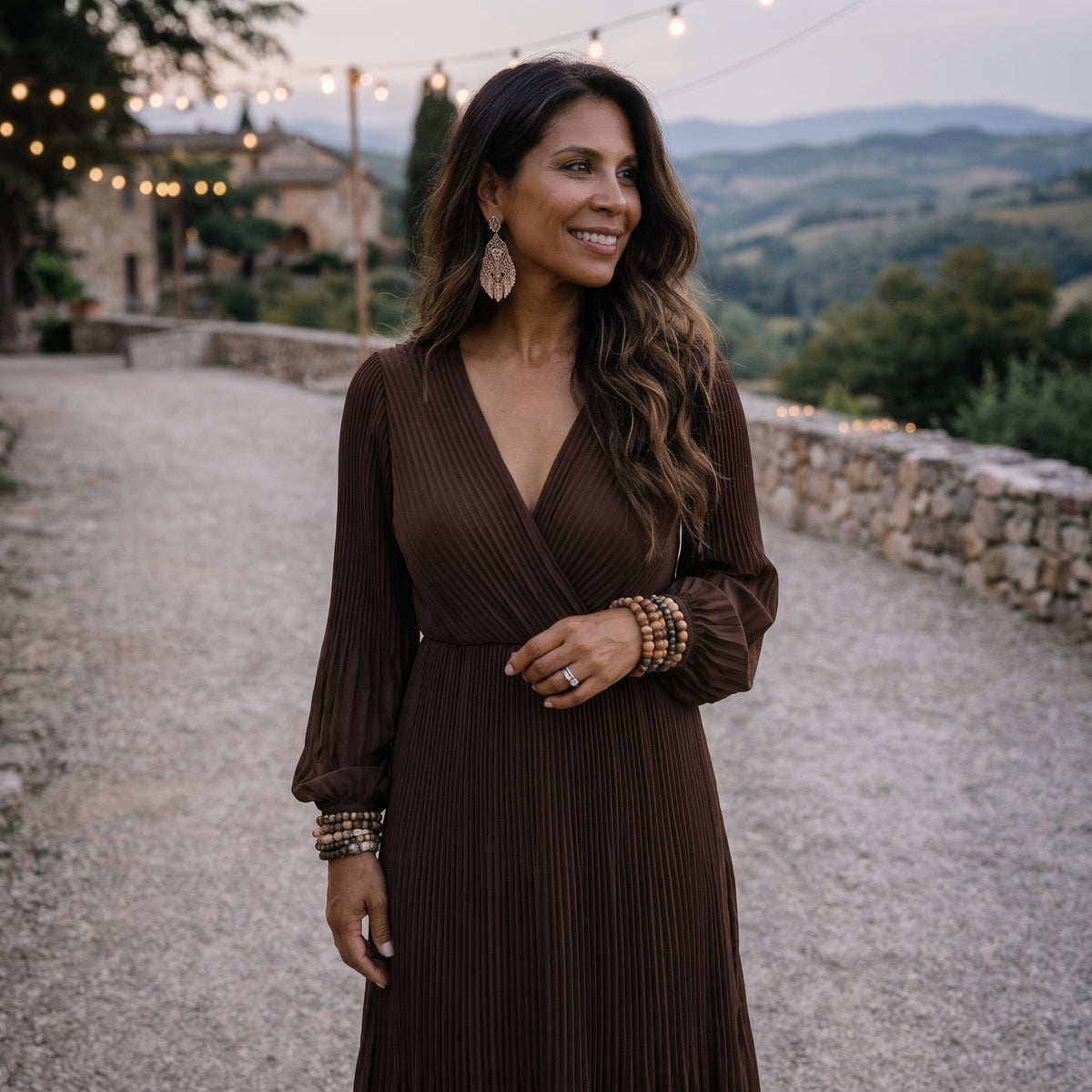 Robe Fem - Marron