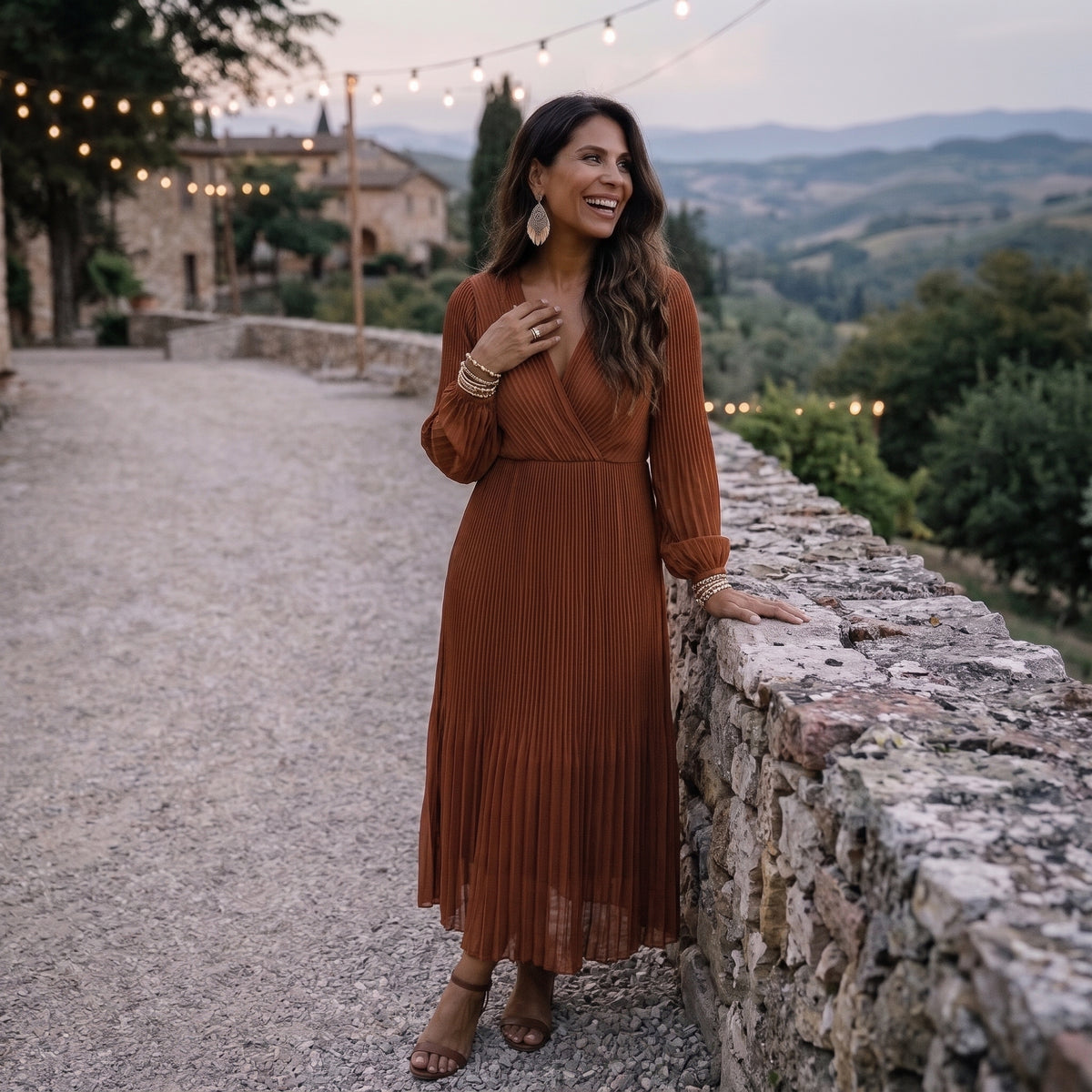 Robe Fem - Camel