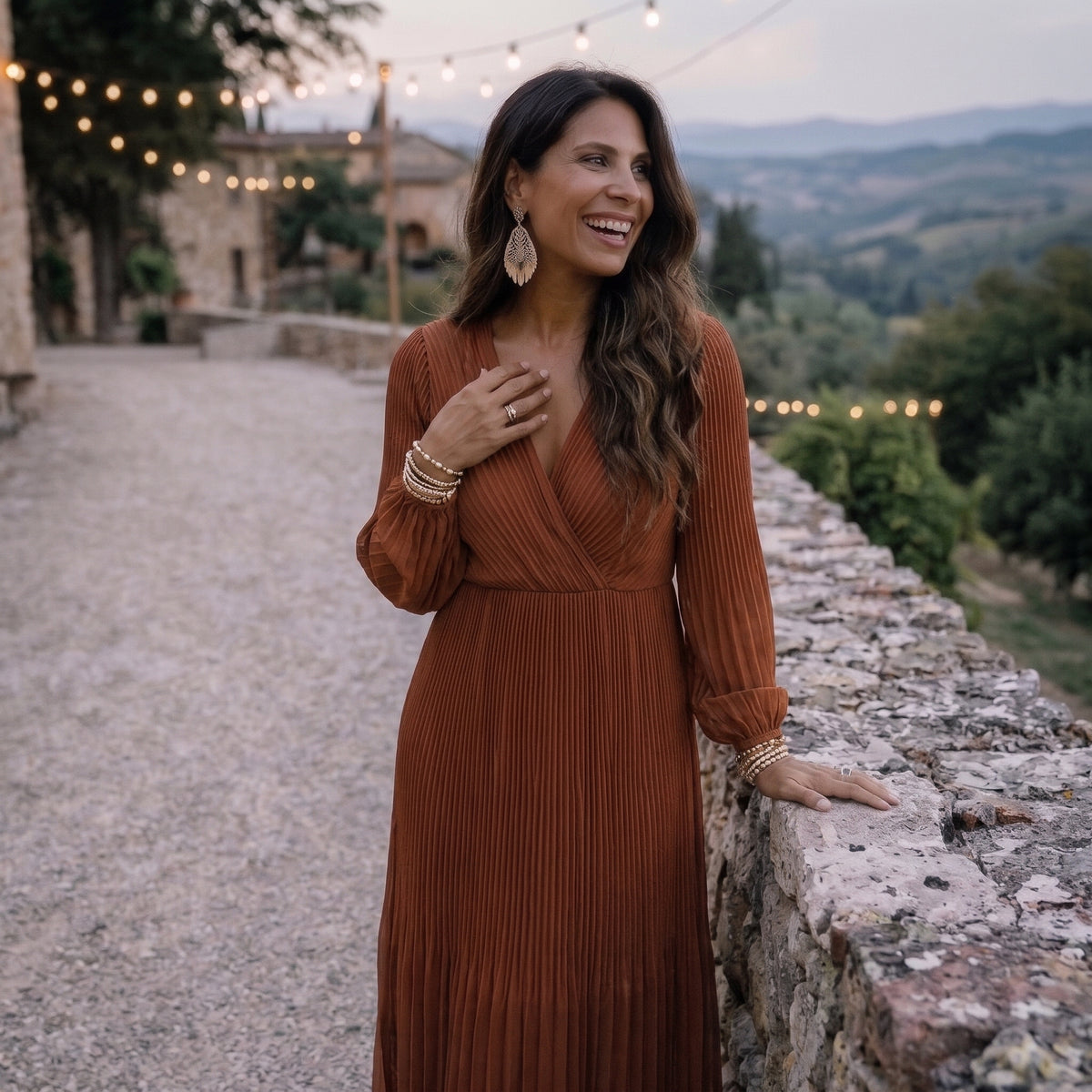 Robe Fem - Camel