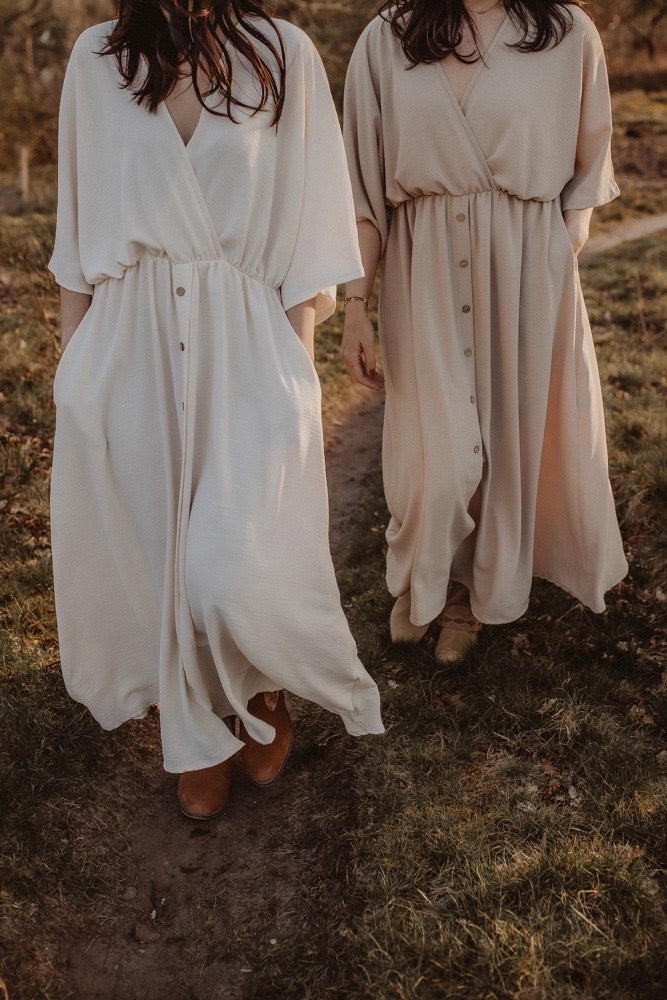 PIÈCE STUDIO ⚡ Robe Keet crème