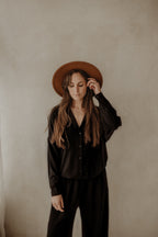 Blouse Cato zwart