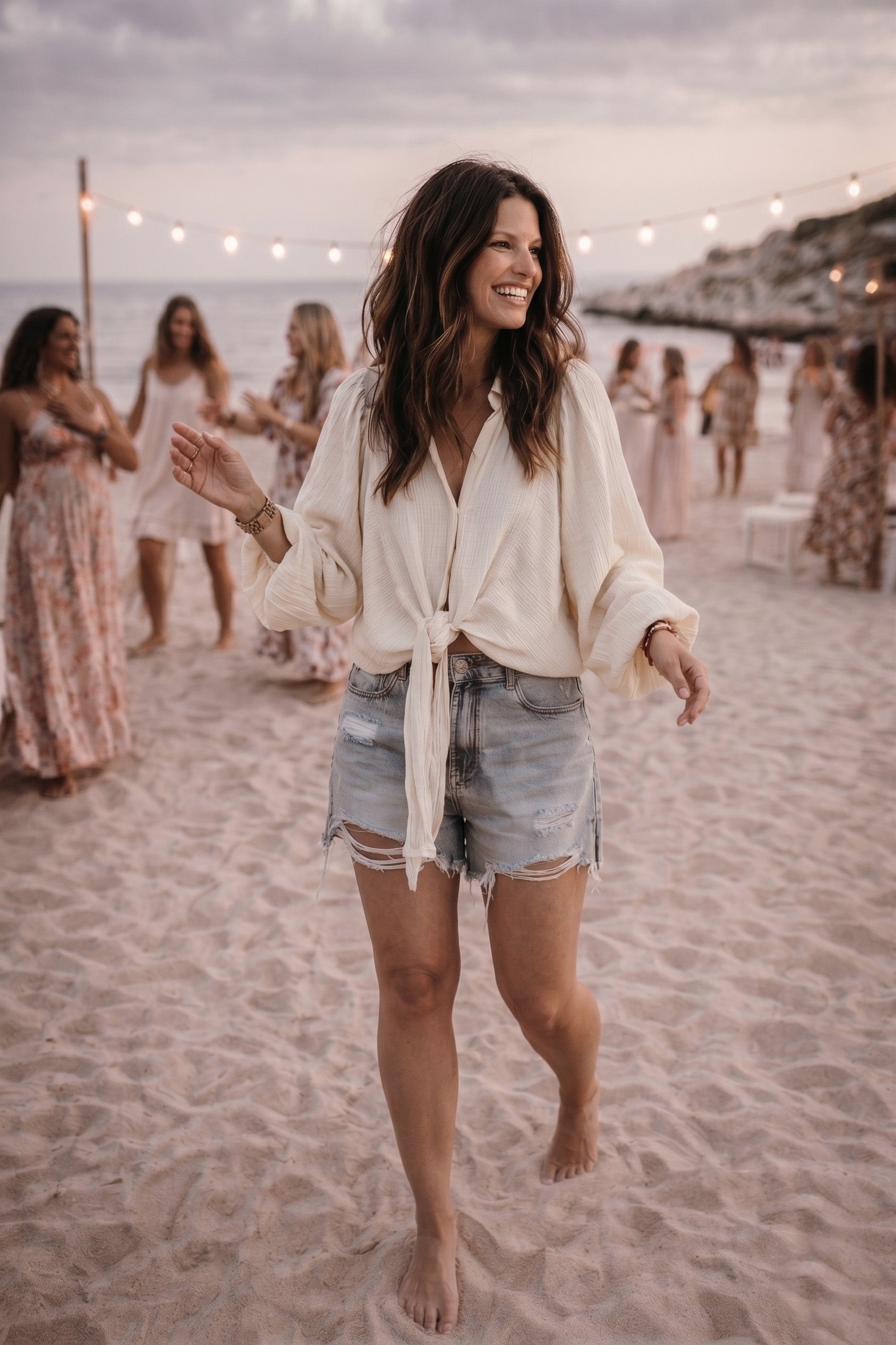 Blouse James off white