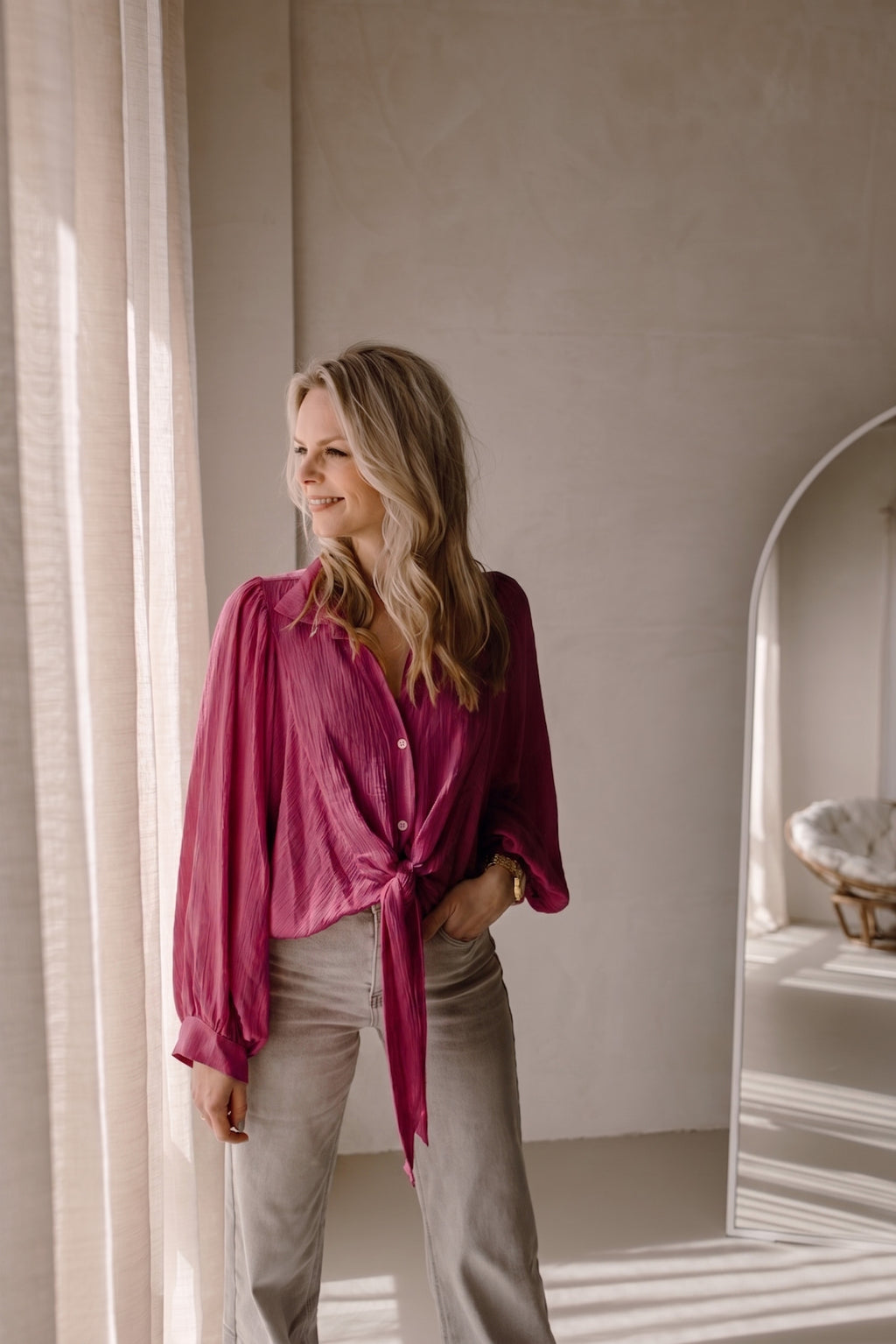 Blouse James cyclaam