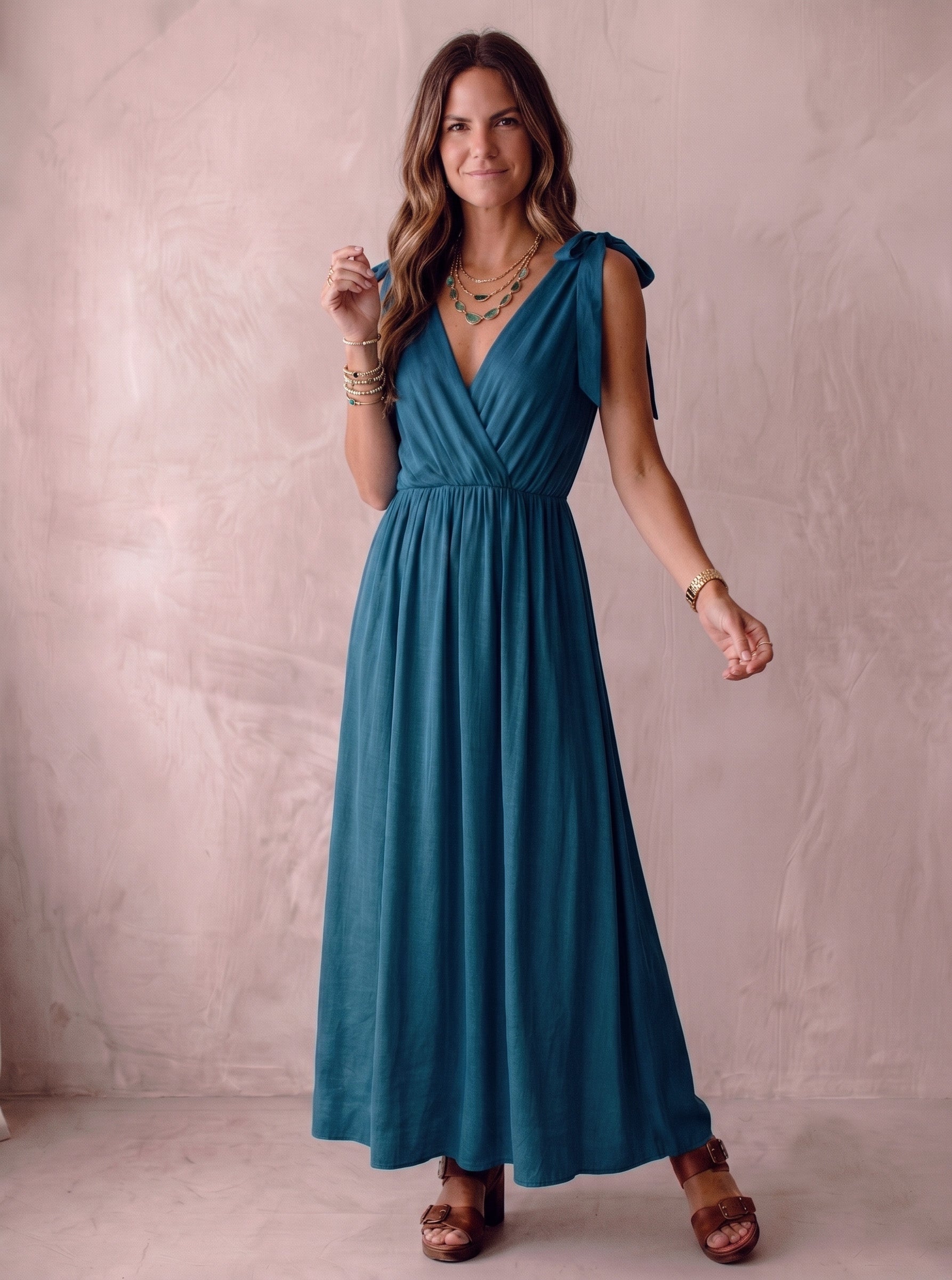 Kleid Sem petrol