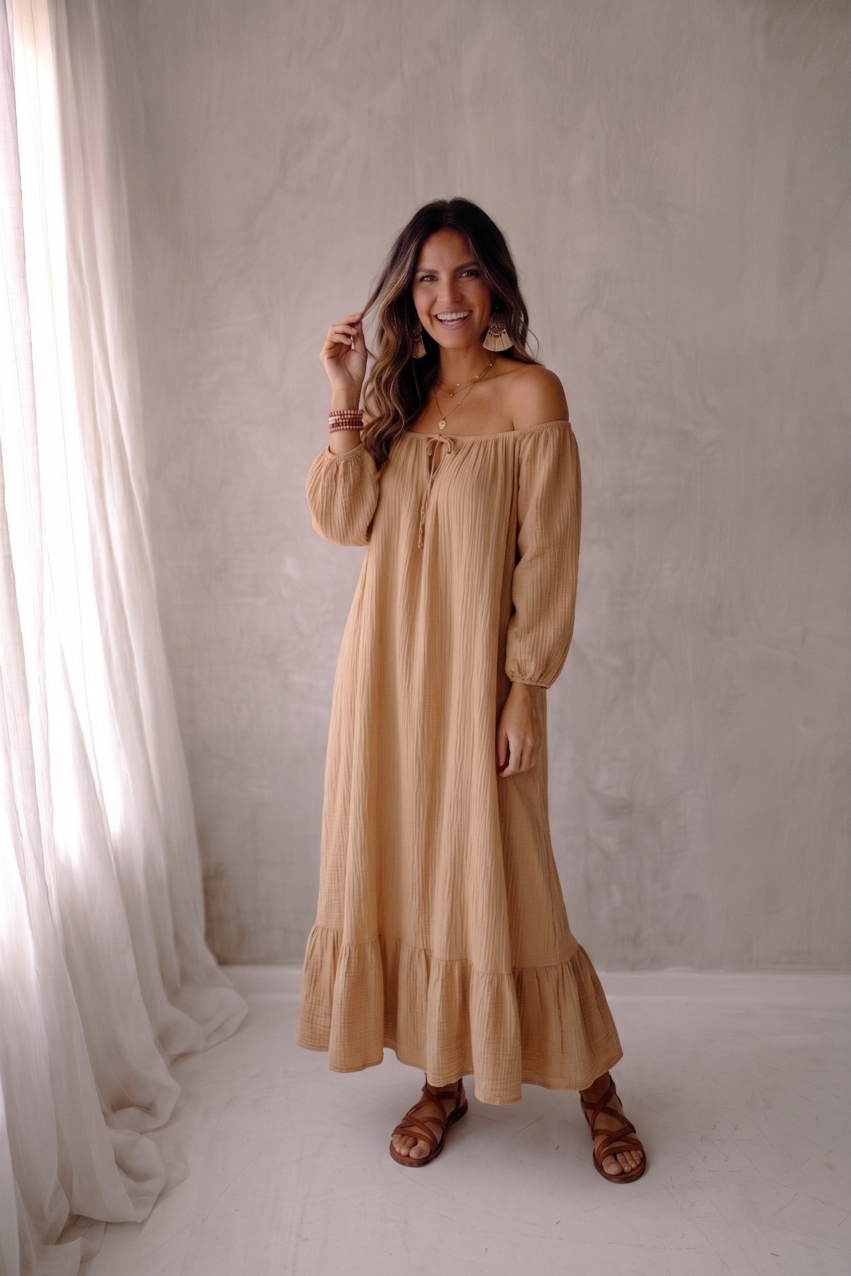 Kleid Wies Camel
