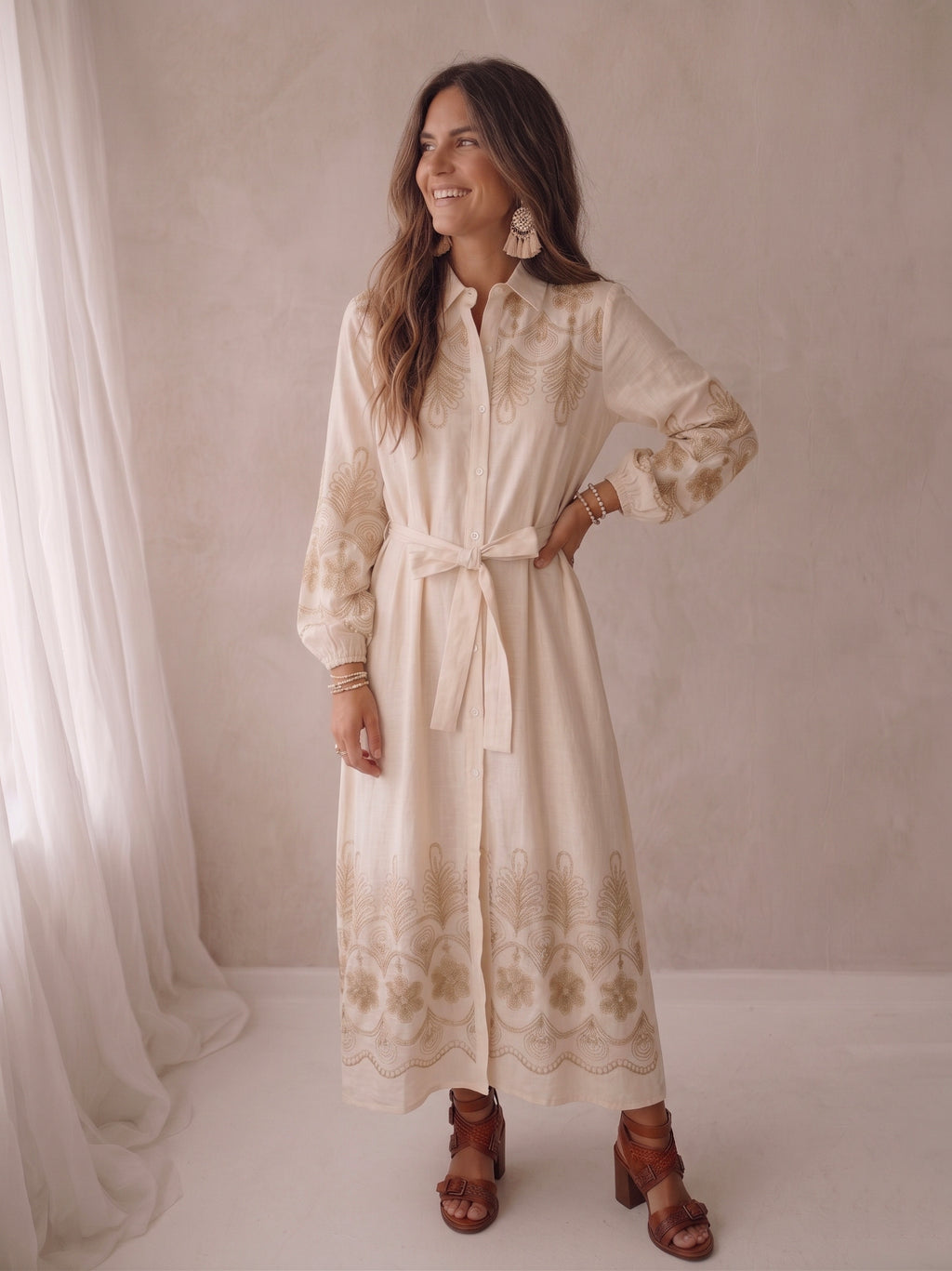 Robe Cloe beige