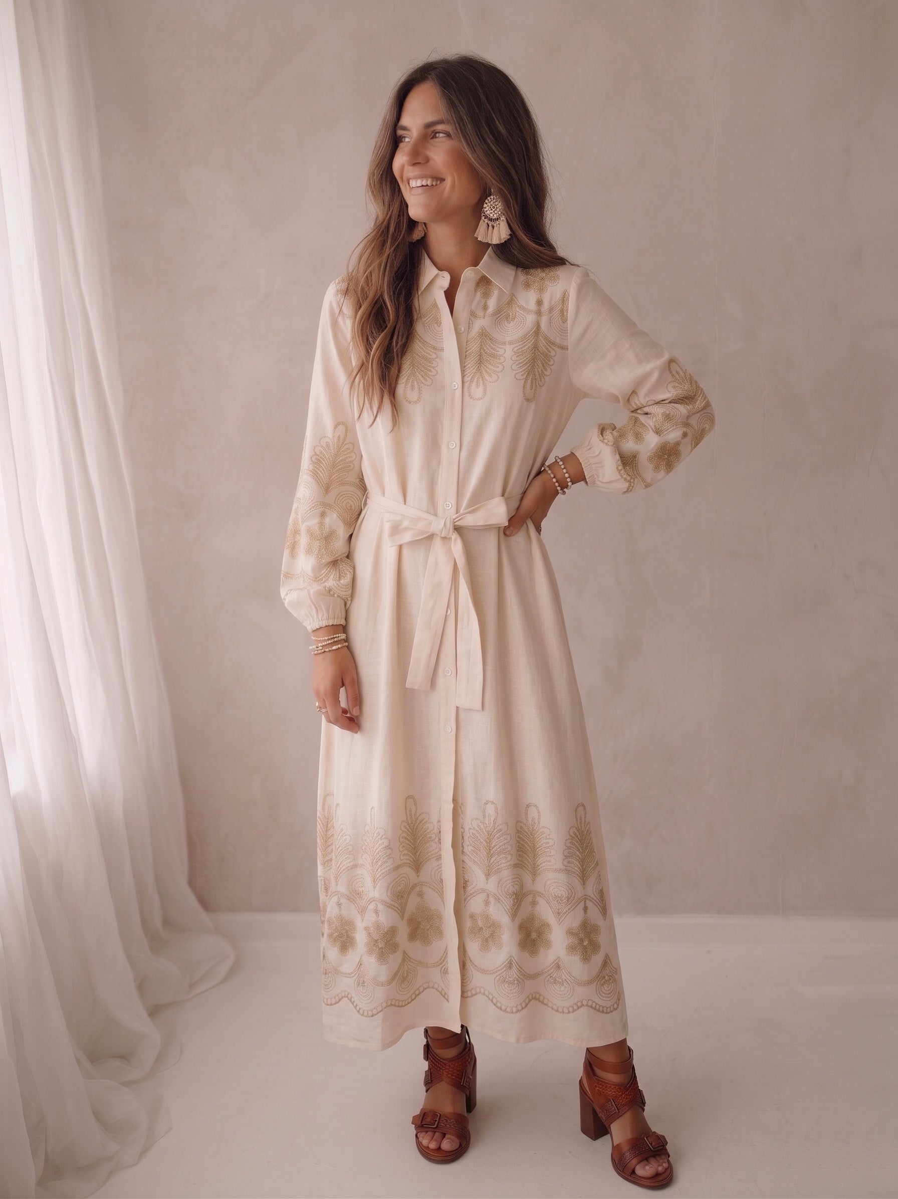Robe Cloe beige