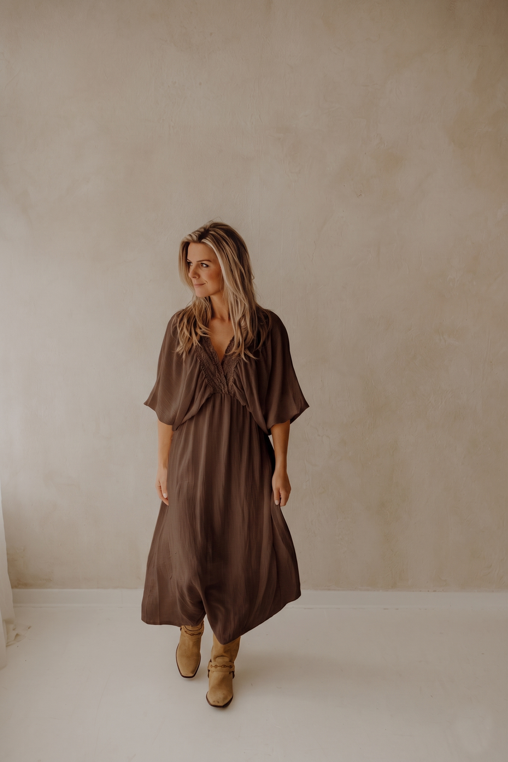 Kleid Liv koraal