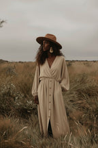 Jurk Luus Beige