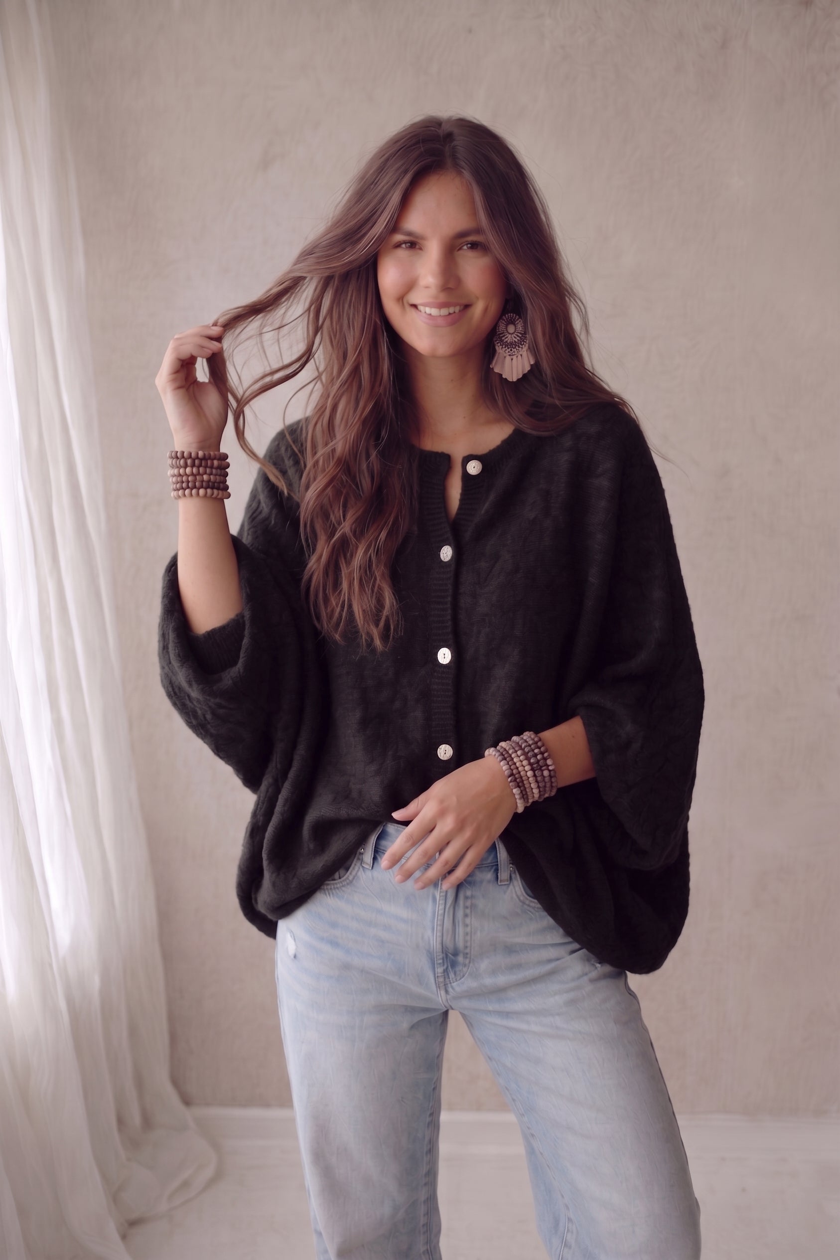 Cardigan Model Liz beige