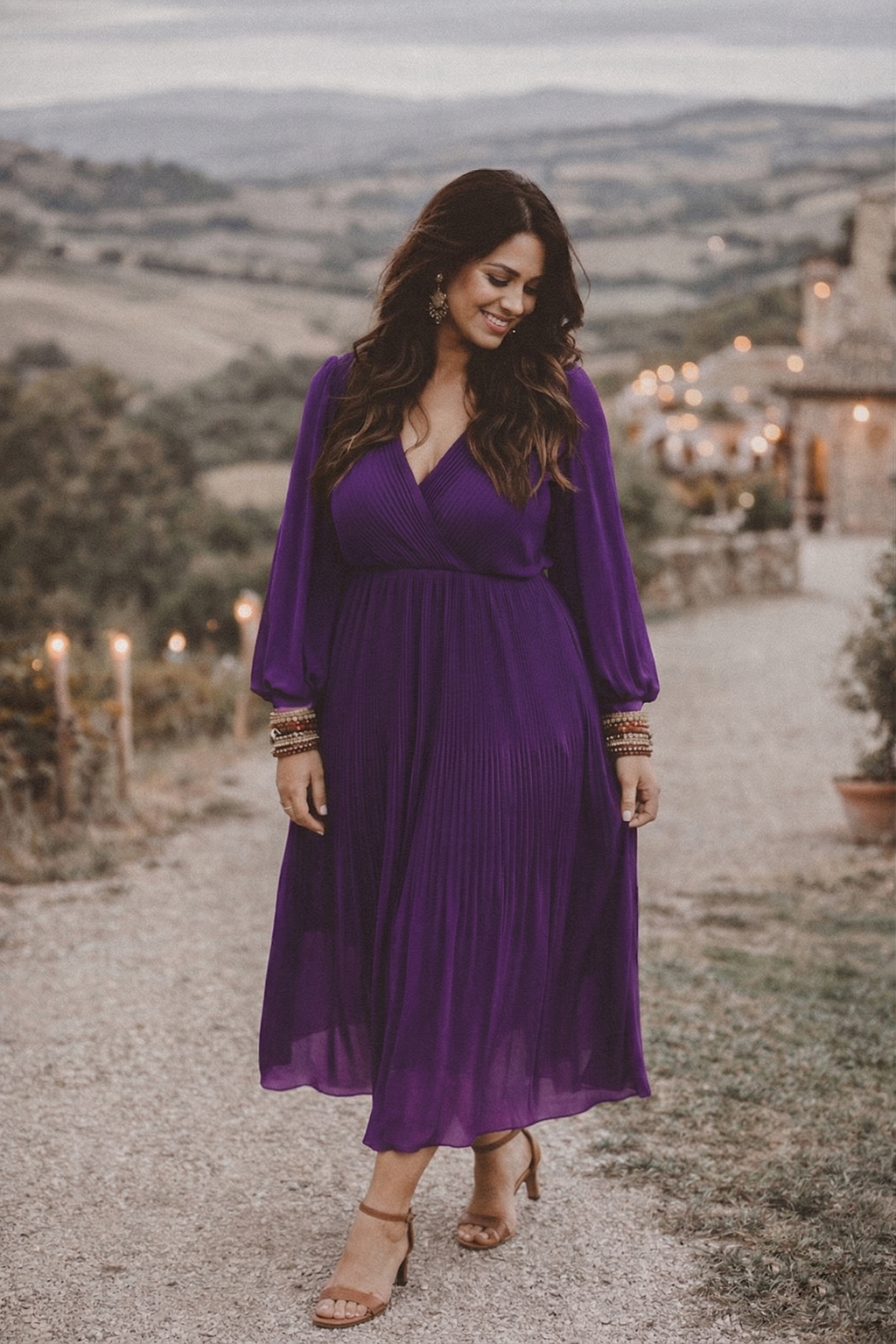 Dress Fem purple