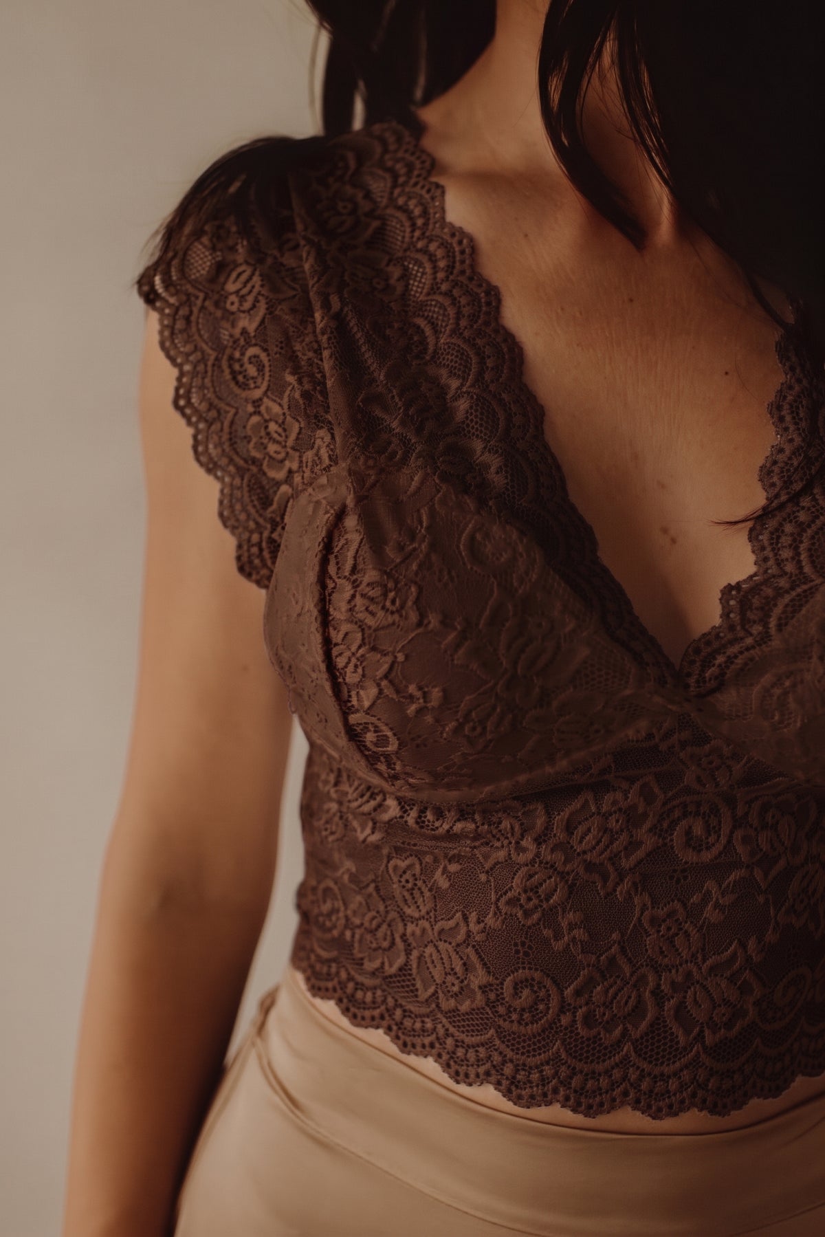 Bralette Schwarz