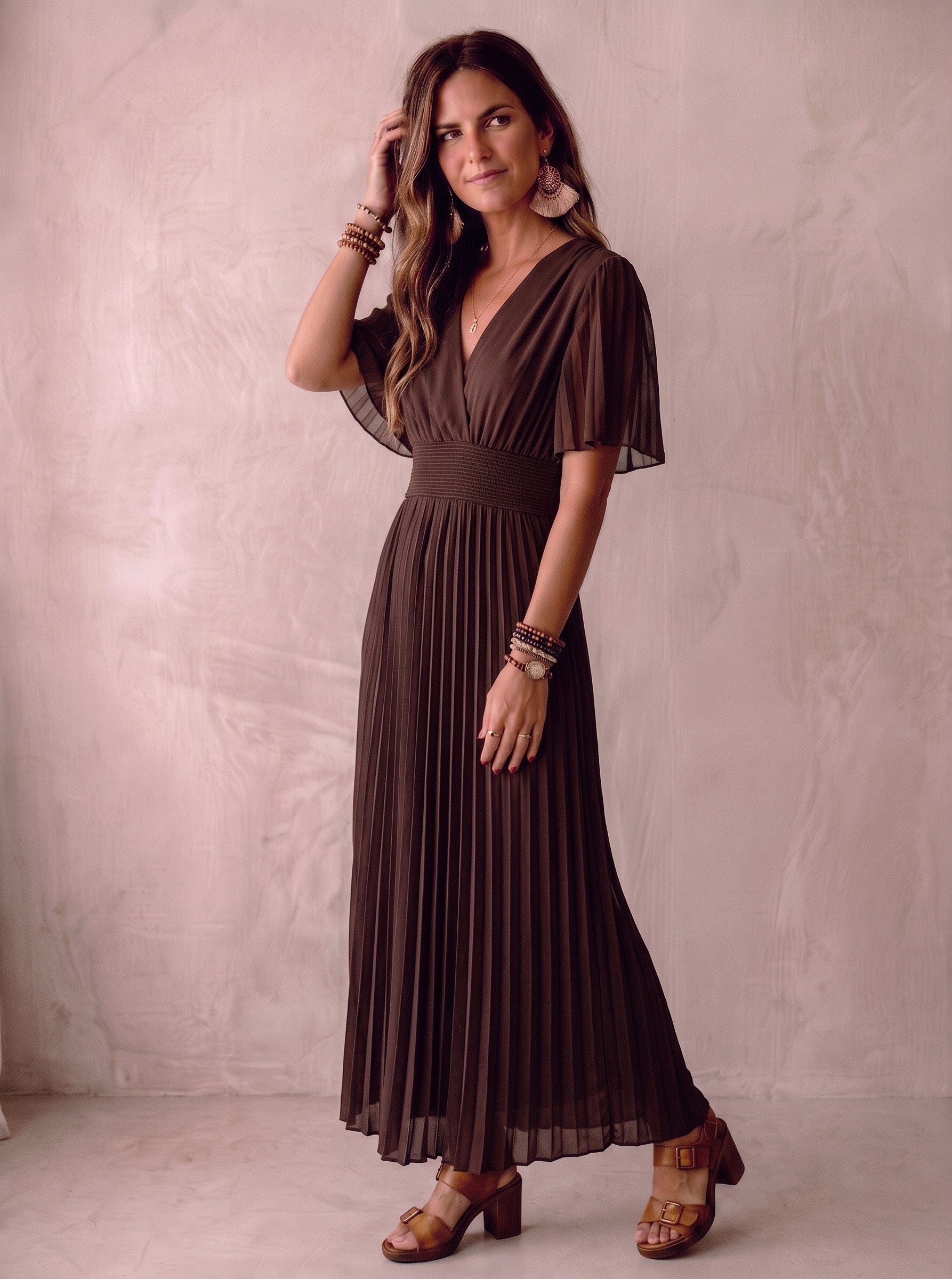 Kleid Day braun