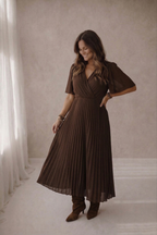 Robe Josy Marron Foncé