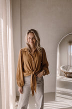 Blouse James beige