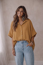 Blouse mousseline blanche