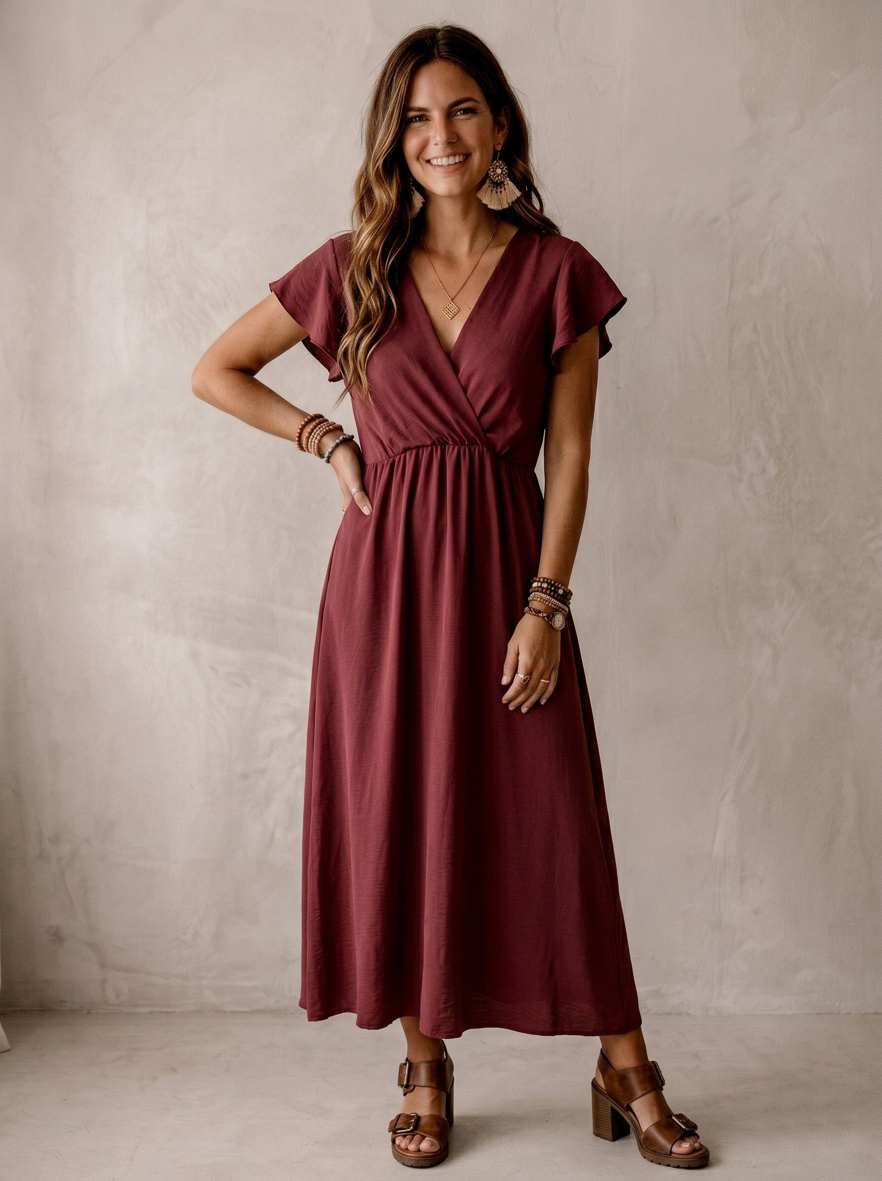 Kleid Josy altrosa
