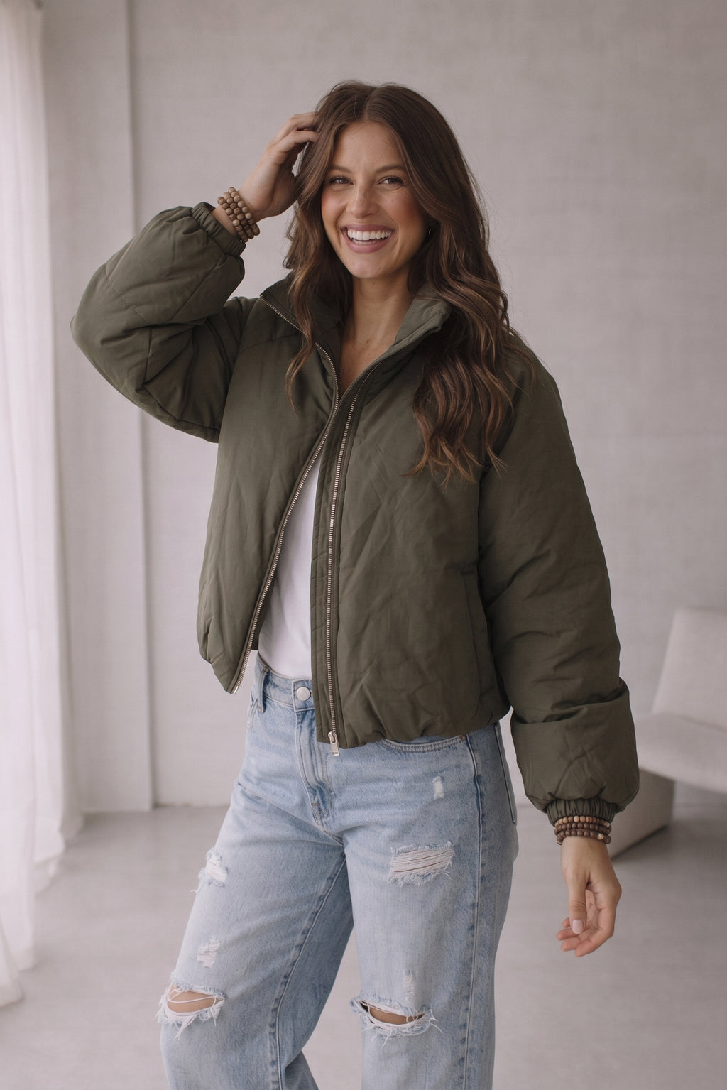 Jasje model Pip groen