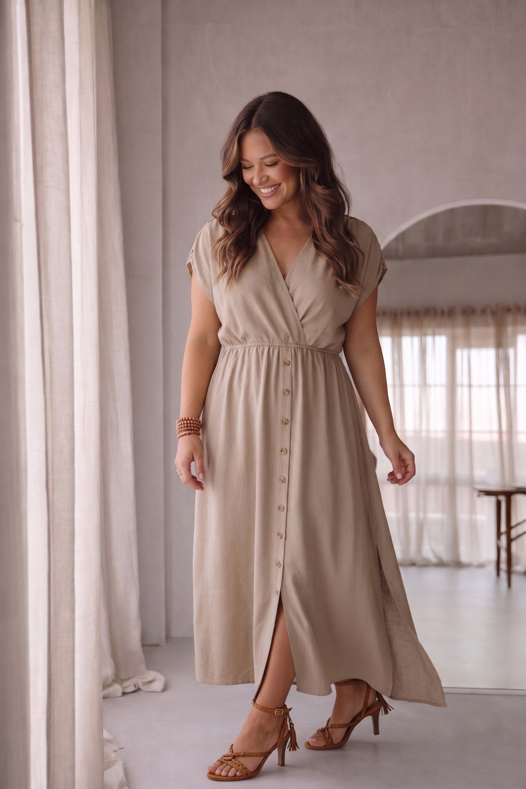 Soof dress beige