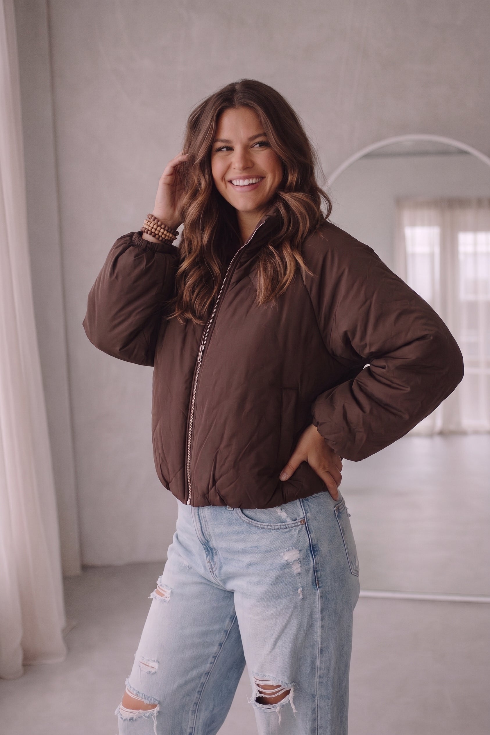 Jasje model Pip bruin