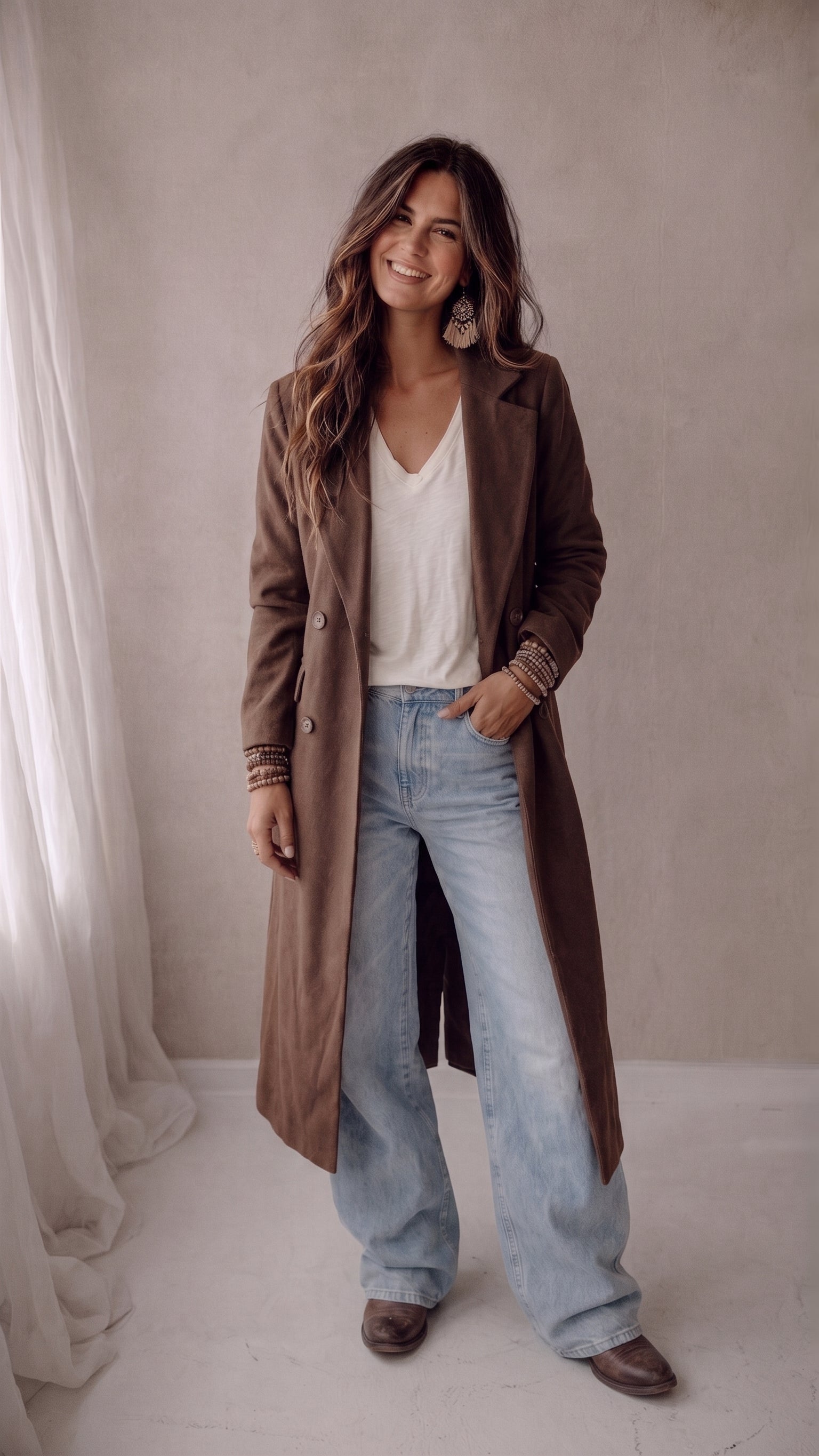 Jacke Jane Braun