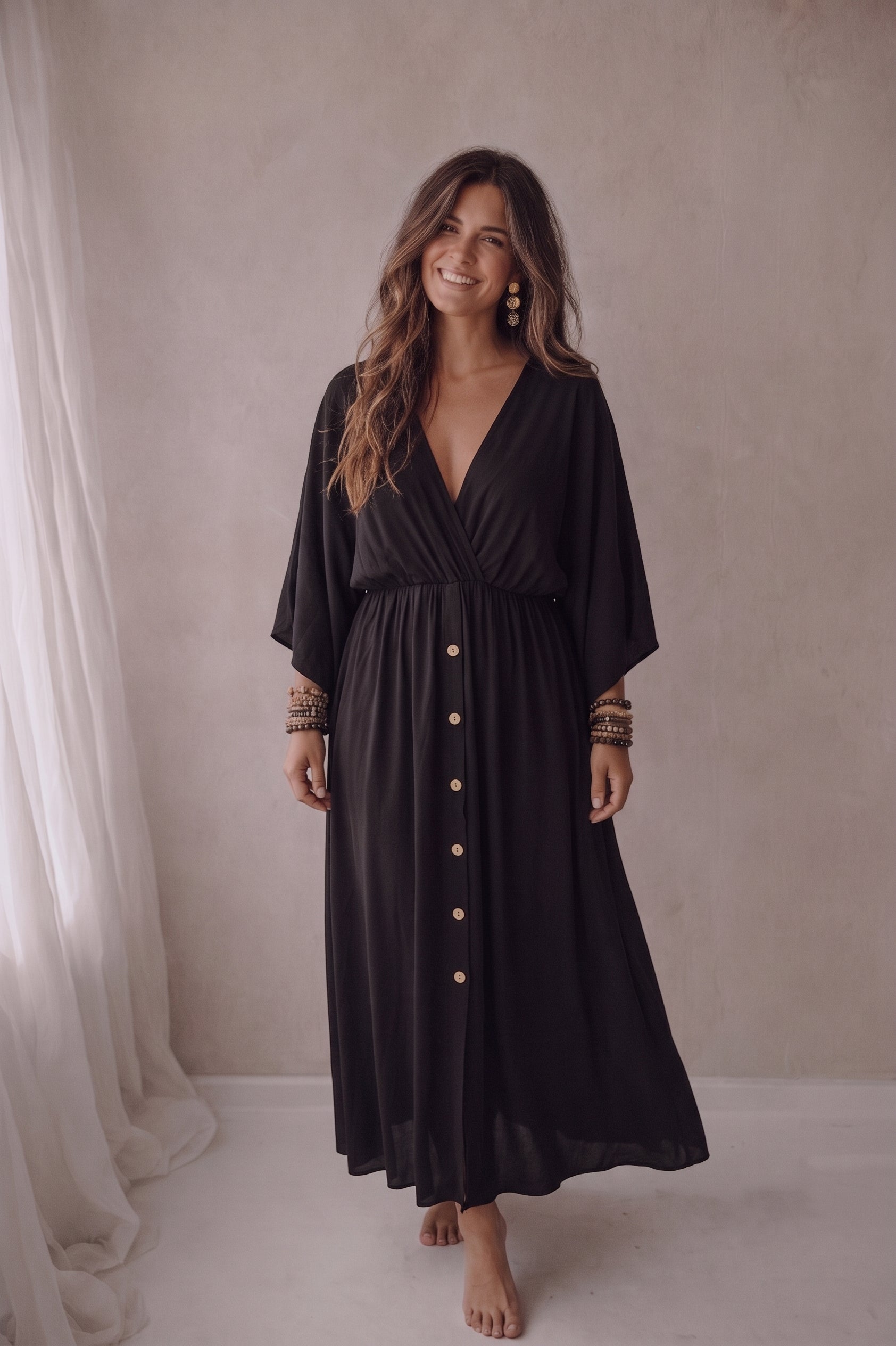 Robe modèle Keet noire