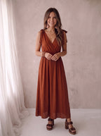 Dress Sem brown