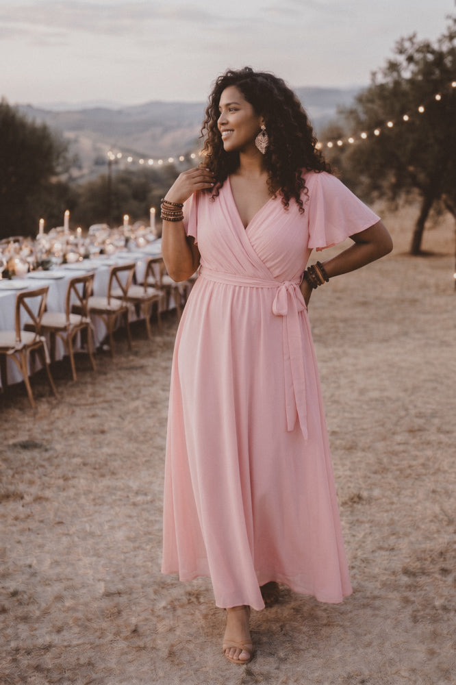 STUDIO PIECE ⚡ Mees soft pink dress