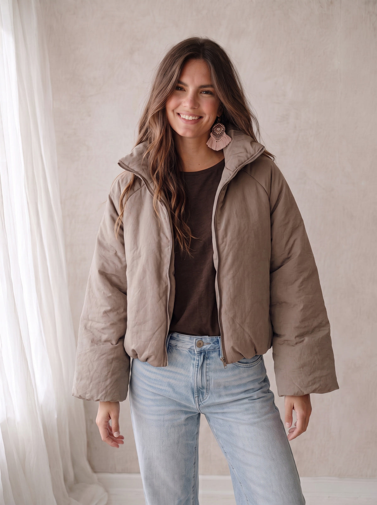 Pip Jacket - Taupe