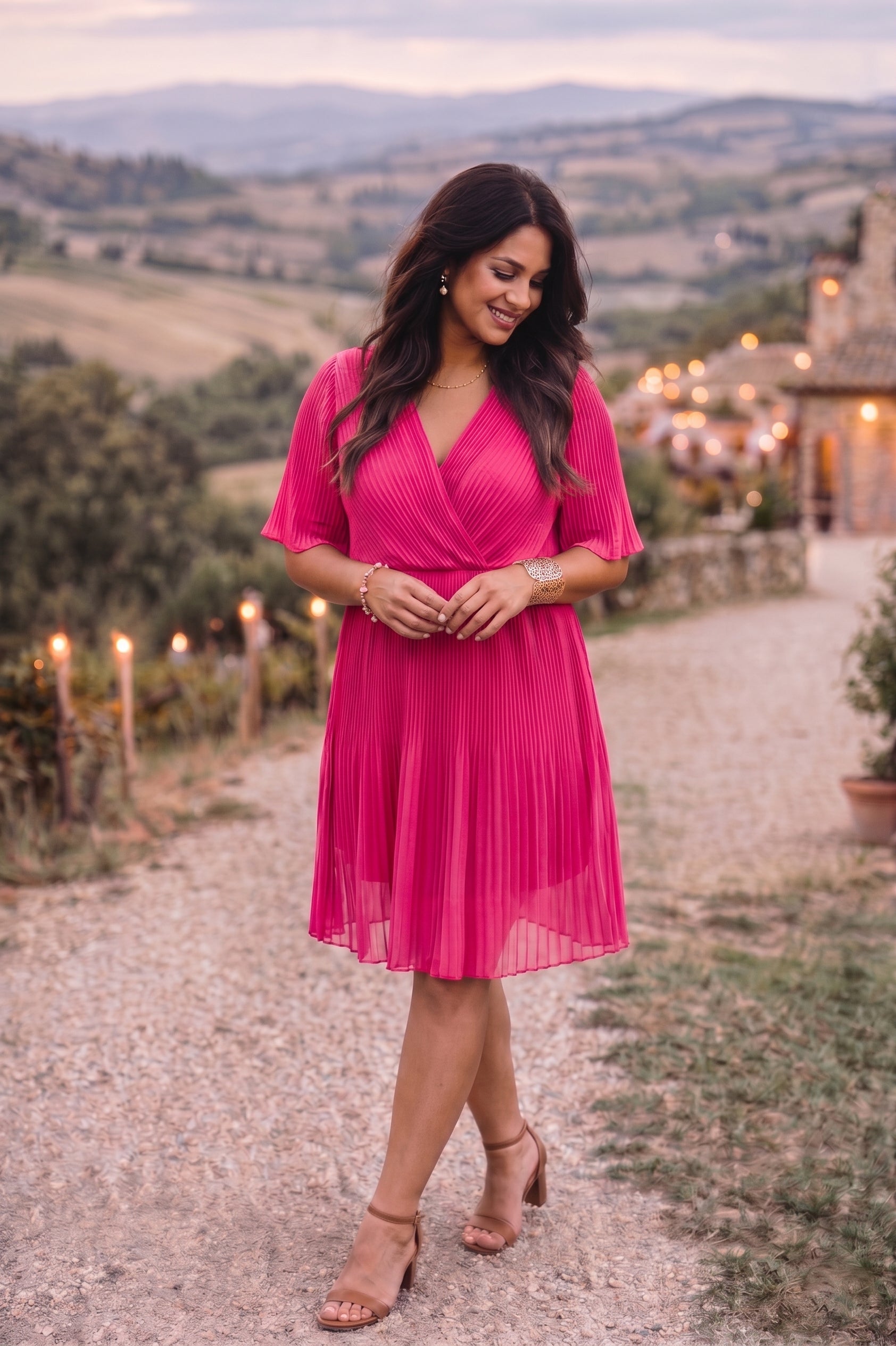 Sammy pink dress