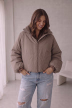 Jacke Pip - Taupe