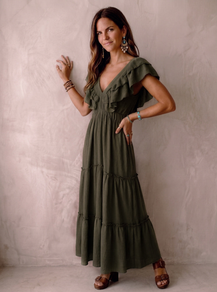 Mea Burgundy Dress