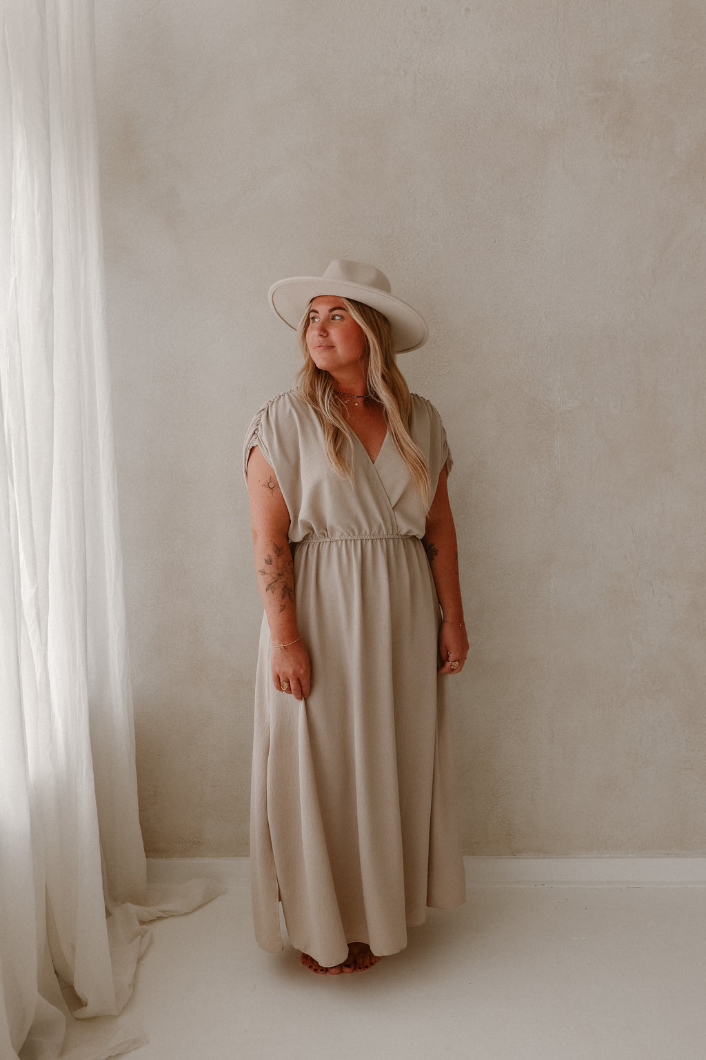 Jurk Pip Beige