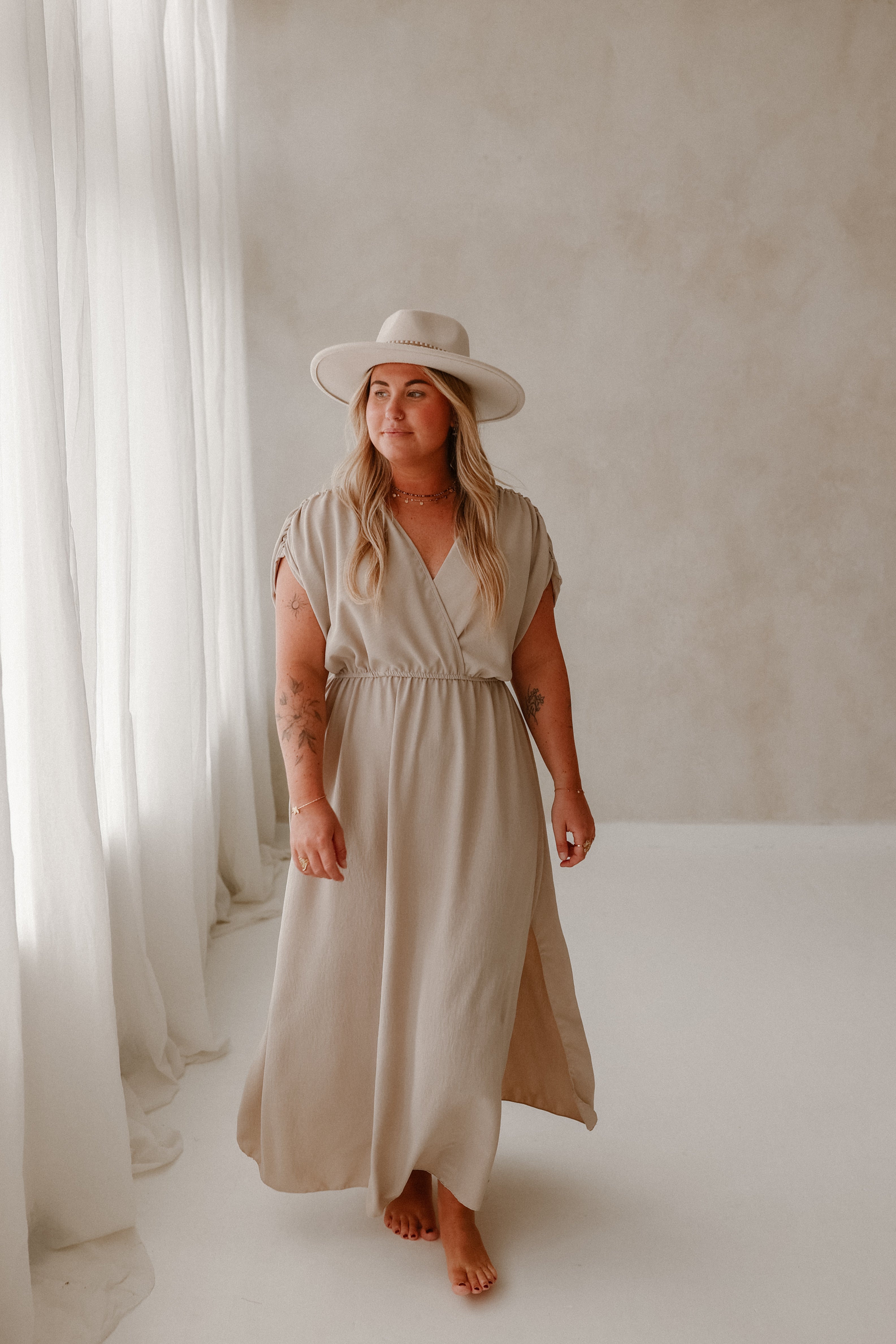 Jurk Pip Beige