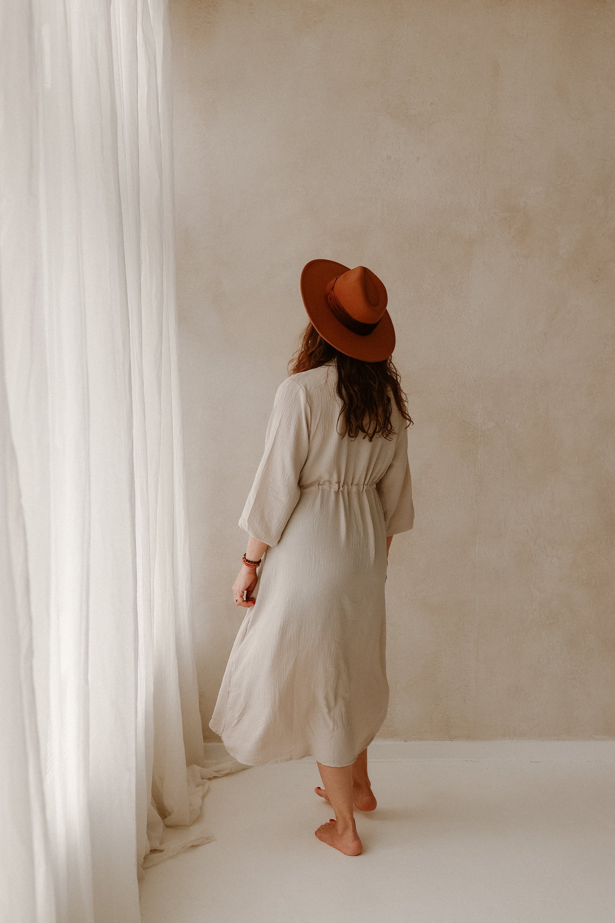 Dress Poppy Beige
