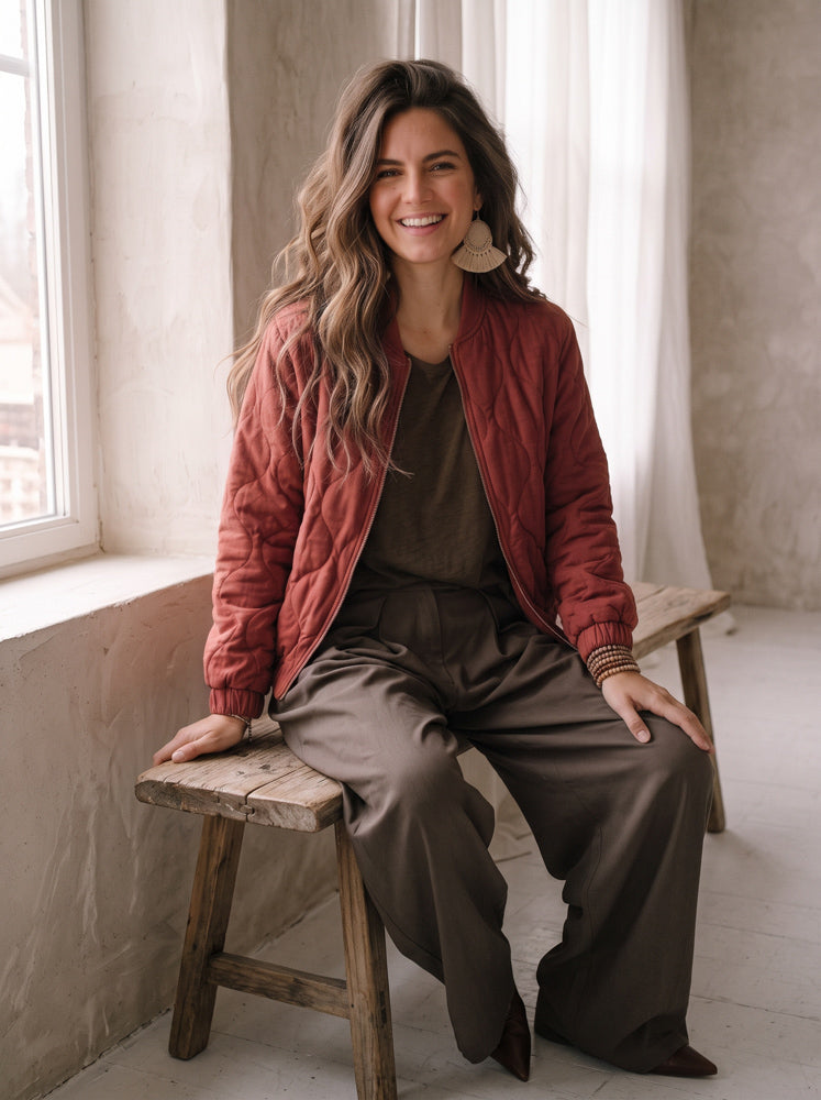 Lori Jacket - Dusty Pink