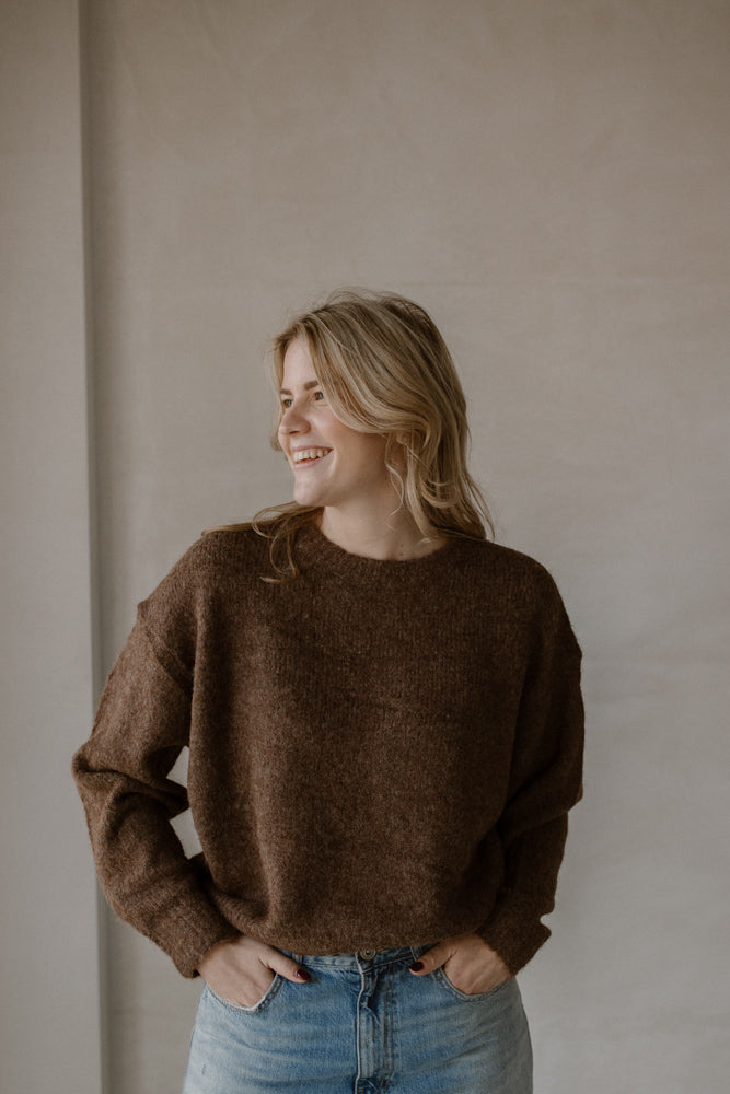 Pullover Lily hellbraun
