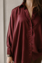 Blouse Quinty Bordeaux