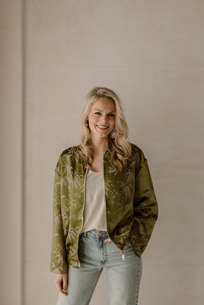 STUDIO PIECE ⚡Veste Palm vert n°1