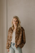 Jacket palm brown