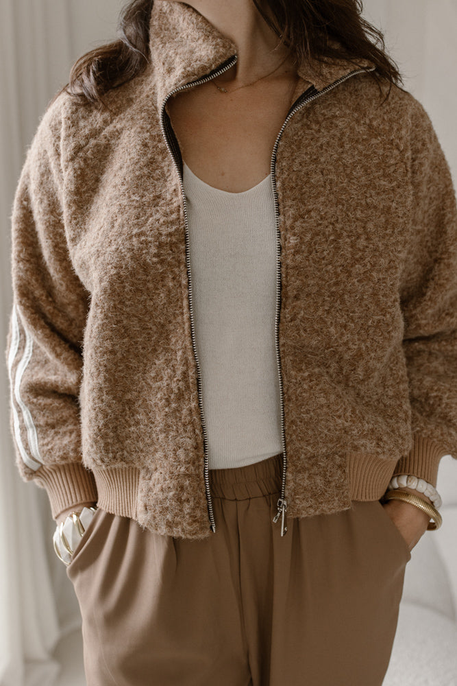 Jacket Loes Warm Beige
