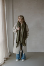 Scarf kikki soft green