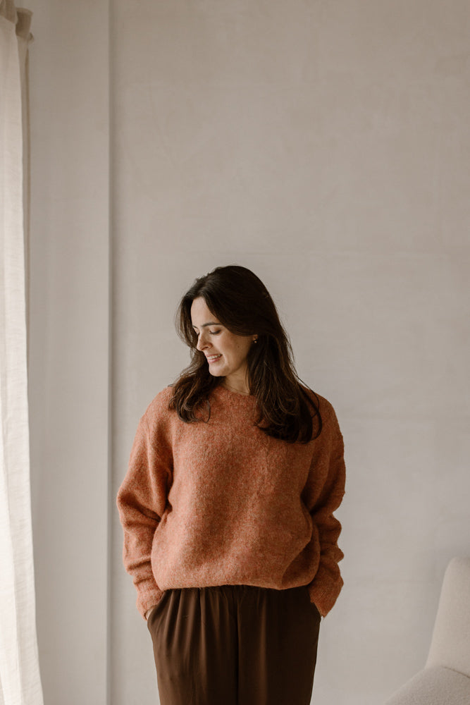 Cardigan Moos Creme