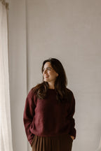 Trui Lily Bordeaux