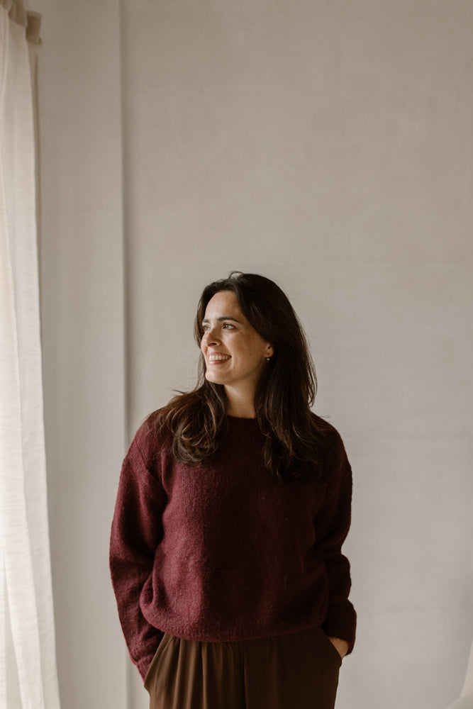 Trui Lily Bordeaux