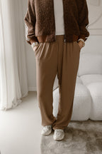 Pantalon Fay Camel