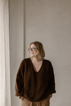 Sweater Feline Brown