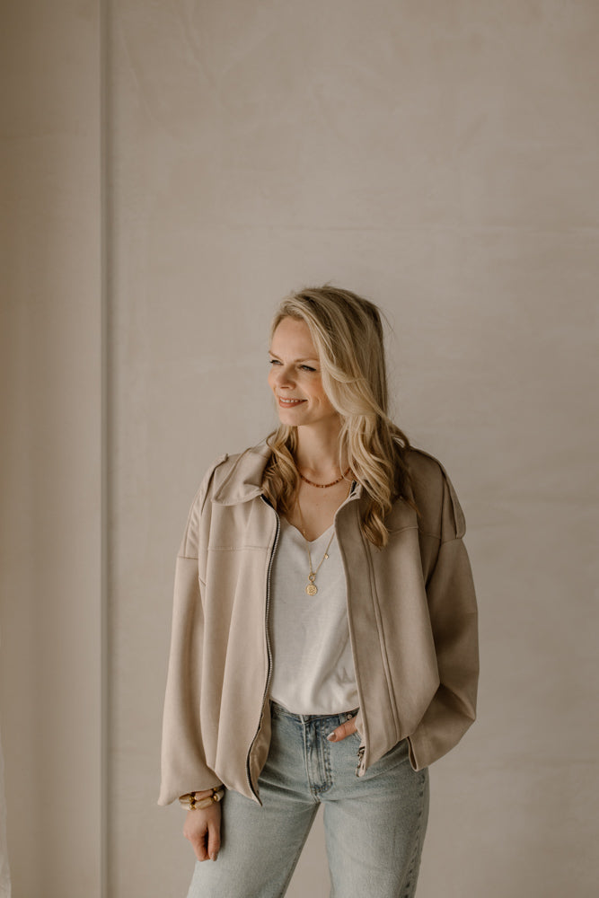 Veste Fem Crème