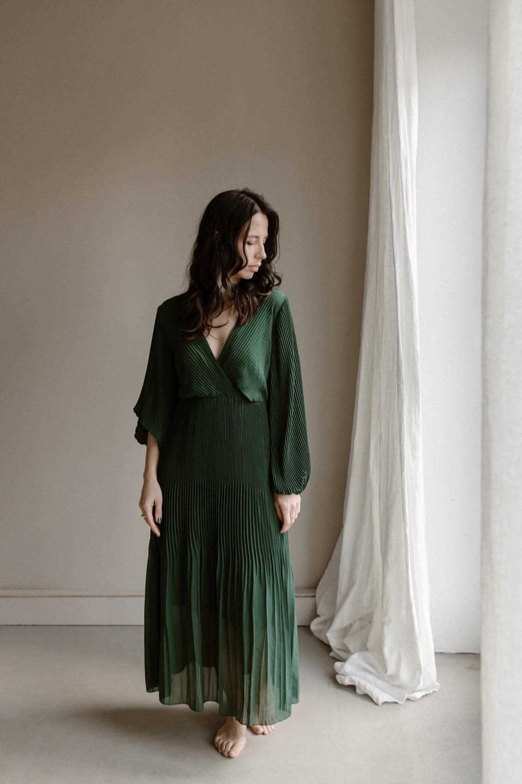 Jurk Fem Groen
